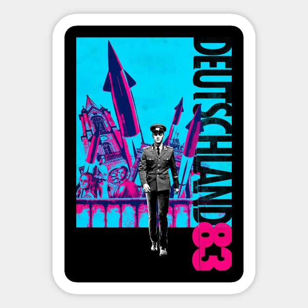 Deutschland 83 Sticker by diiiana